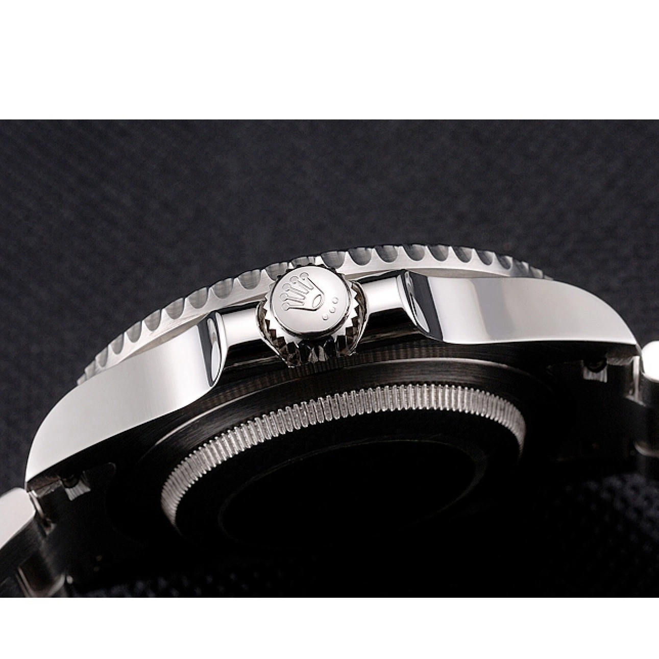 Aaa fake watches And Dial Small Black Rolex Date Stainless Bezel Bracelet Case Swiss Steel Submariner And 0822